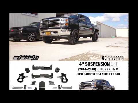 2014-2018 Chevy/GMC 1500 4" Fabtech Lift kit