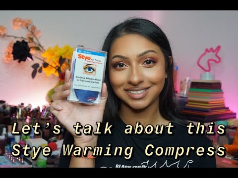 Let's Talk about this Stye Warm Compress | Review | Nalanie