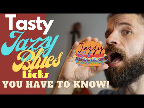 Tasty Jazz Blues Guitar Licks you have to know!