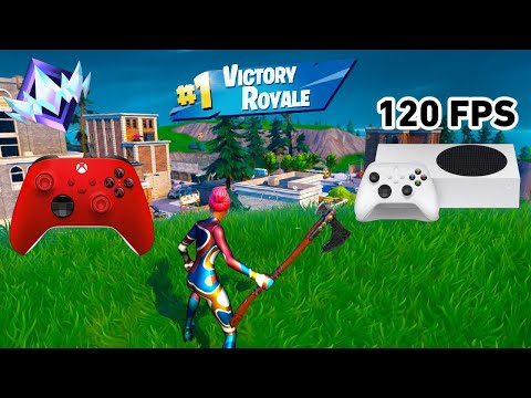 Fortnite Unreal Ranked Reload on Xbox Series S | Xbox Controller Gameplay | 120 FPS