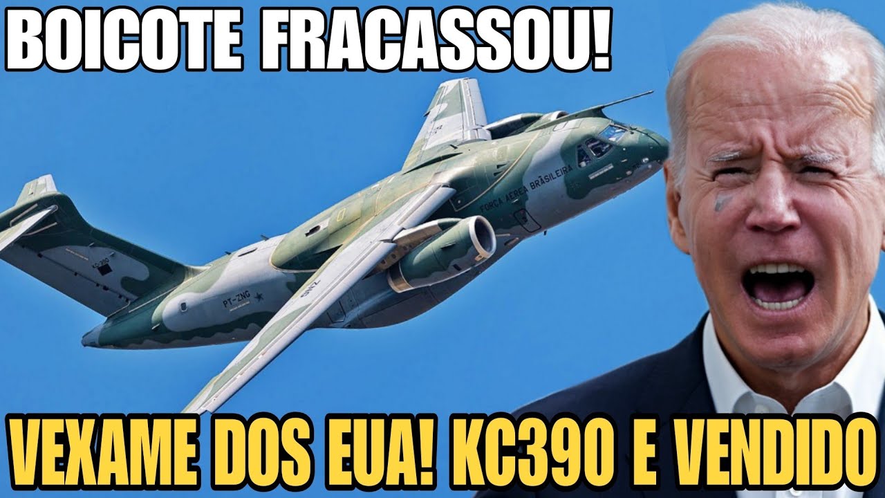 APÓS BOICOTE AO KC390, BRASIL ANÚNCIA NOVOS COMPRADORES! EO AMERICANO SÓ PERDENDO VENDAS