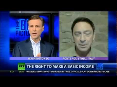 The right to make a basic income (Interview with Guy Standing, RT The Big Picture)