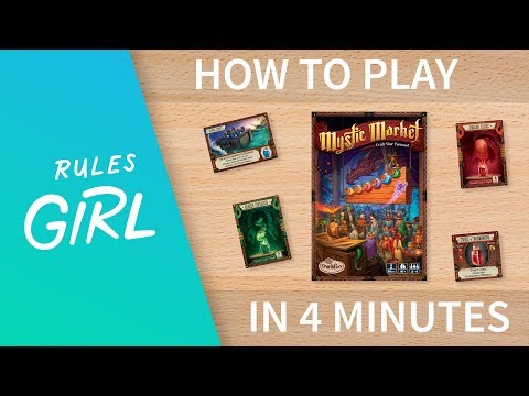 How to Play Mystic Market in 4 Minutes - Rules Girl