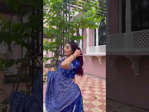 Navy Blue Color Bandhani Printed Vaishali Silk Lehenga With Blouse And Dupatta