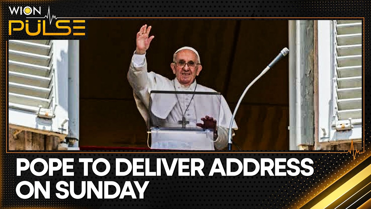 Pope To Deliver First Public Address On Sunday | WION Pulse