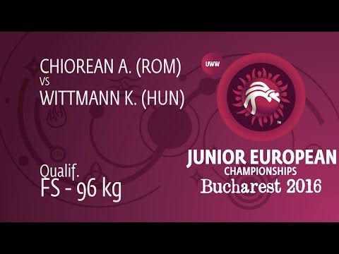 Qual. FS - 96 kg: K. WITTMANN (HUN) df. A. CHIOREAN (ROM) by TF, 11-0