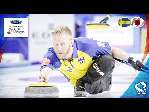 Sweden v Japan - Round-robin - Ford World Men's Curling Championship 2017