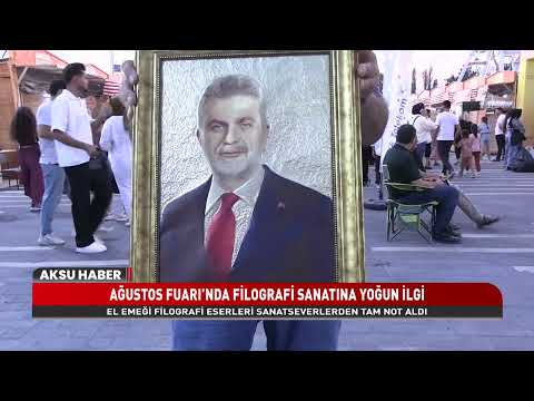 Ağustos Fuarı’nda Filografi Şöleni! El Emeği Eserler Büyük Beğeni Topladı