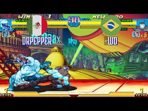 FT5 @mvsc: DRPEPPER (MX) vs -WD (BR) [Marvel vs Capcom Fightcade] Dec 25