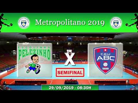 Semifinal Metropolitano! Pelezinho x ABC - Sub13