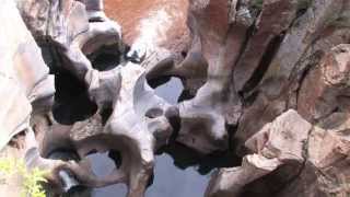 preview picture of video 'Bourke's Luck Potholes: The Panorama Route, Mpumalanga - Mobile Version'