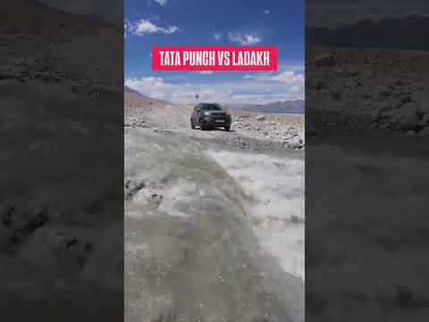 Tata Punch vs Water Crossings in Ladakh