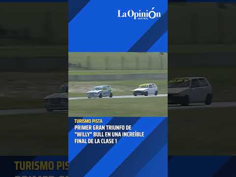 Williams Bull consiguió su primer triunfo en el Turismo Pista en Toay
