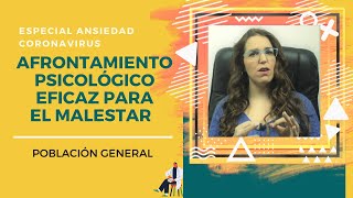 Especial Ansiedad Coronavirus - Población General | Psicólogo Responde - Marta Lozano Jacas