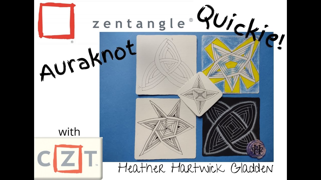Zentangle® Quickie: Auraknot