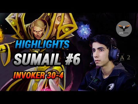 Invoker Dota 2 Sumail 30-4 7707 MMR US