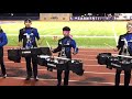 VIDEO: Texas high school students play drums blindfolded