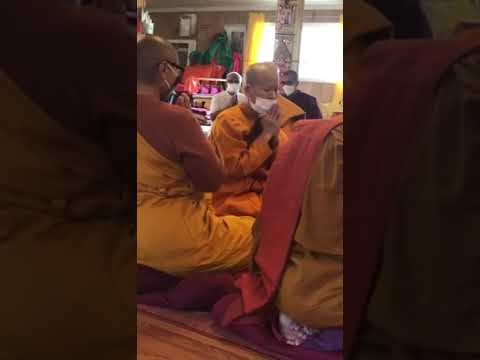 កម្មពិធីបំបួសភិក្ខុនីខ្មែរទី២ (2nd Khmer Bhikkhuni Ordination) at Khmer Temple in USA - 10/01/21 (2)