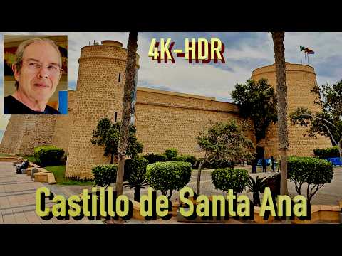 El GUARDIÁN del Mar: Descubriendo el CASTILLO de Santa ANA en Roquetas 🏰🌊Almería
