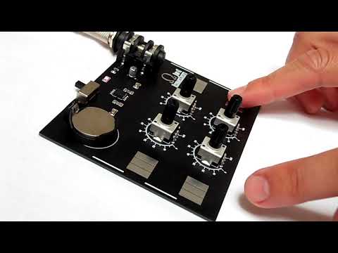 RC Circuit Bent 'Ohm v2' Drone Sound Generator Soundscape Touch Synth image 5