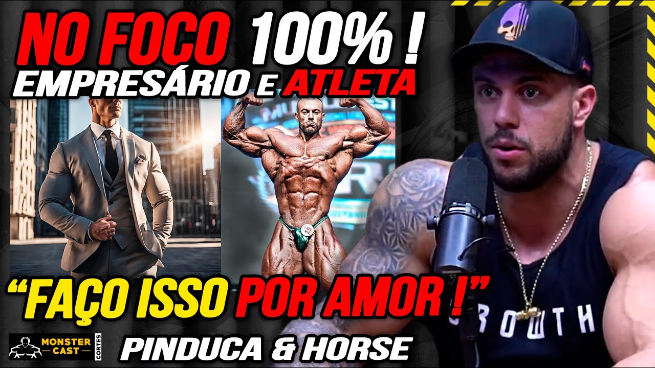 HORSE RESPONDE O QUE NINGUÉM ENTENDE SOBRE SUA CARREIRA de ATLETA vs EMPRESÁRIO ! | HORSE & PINDUCA