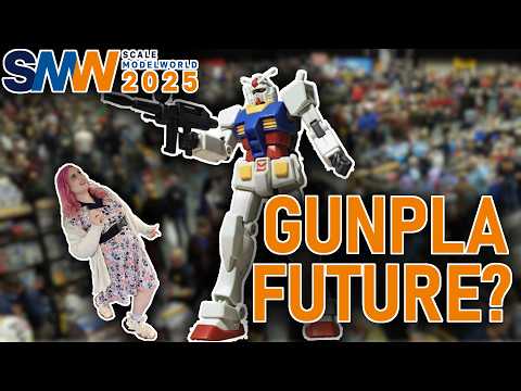 Gunpla's FUTURE at Scale Model World 2025: Is Bandai Taking Over Traditional Modeling?