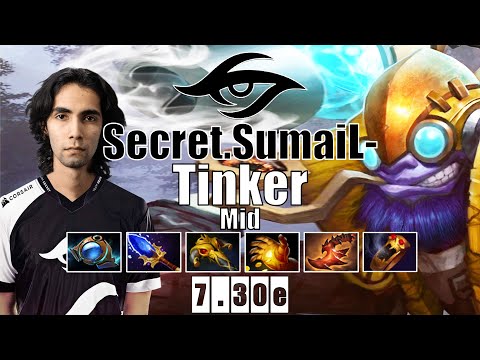 Tinker Mid | Secret.SumaiL- | THIS IS WHY TINKER IS SO UNBALANCED | 7.30e Gameplay Highlights