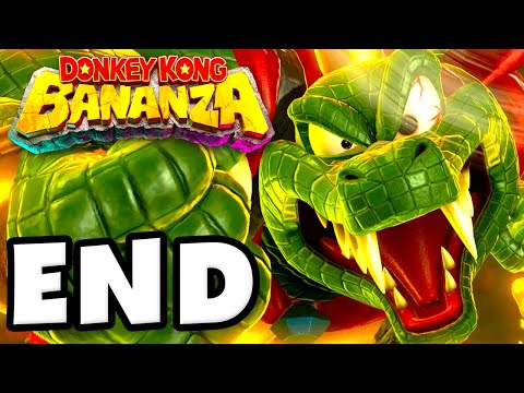 King K. Rool Boss Fight! ENDING! - Donkey Kong Bananza - Full Gameplay Walkthrough Part 17