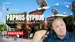 I Was Shocked To See  Pafos Cyprus OPEN & BUSY! | 4 hr Drive Just To Show You So