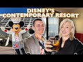 Disney World S MOST ICONIC Hotel Contemporary Resort Full Review Room Tour Chef Mickey S Food