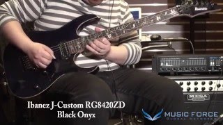 Video thumbnail for [MusicForce] Ibanez J-Custom RG8420ZD & RG8540ZD & RG8570Z Demo - Drive Sound by Music Force Official