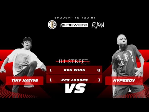 Tiny Native vs Hypeboy Top16 KCS x ILL Street #kcs #krump #explorepage #trending #dance