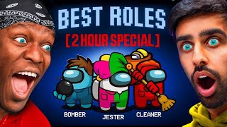 SIDEMEN AMONG US BUT ONLY BEST ROLES!