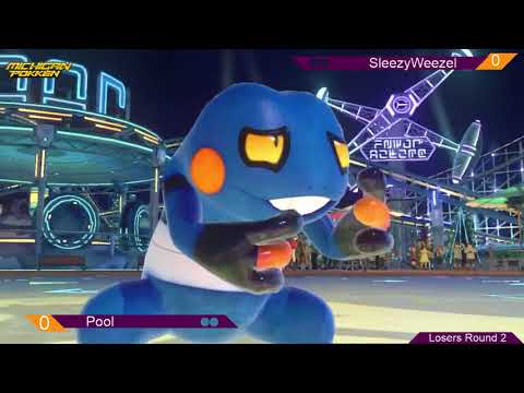 Pool (Croagunk/Blastoise) vs SleezyWeezel (Gengar) - Pokken at HSL - 6-22-18