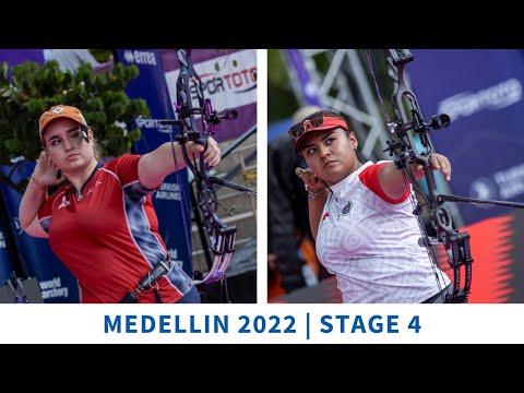 Ella Gibson v Dafne Quintero – compound women gold | Medellin 2022 World Cup S4