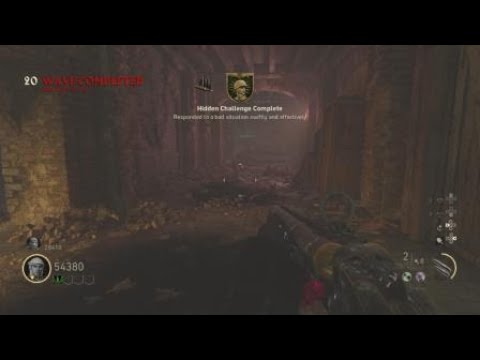 COD WW2 SURVIVE 20 WAVES IN 25 MINUTES & REACH WAVE 20 WITH OUT OPENING DOORS
