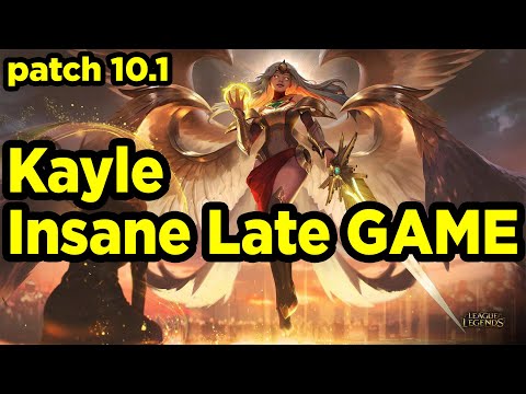 MONO KAYLE vs LUCIAN Top Lane RANKED Patch 10.2 - INSANE LATE GAME Partida Completa