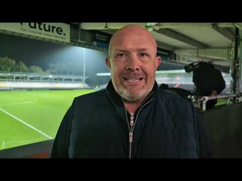 Bromley 2-0 Salford City: Andy Woodman interview