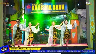 Download lagu TARI KHAS JAWA TIMURAN TARI REMO GAYA BUSANA PUTRI LUDRUK KARISMA BARU SURABAYA mp3