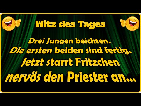 Die Beichte, die keiner erwartet hat… 😅🙏 - Witz des Tages