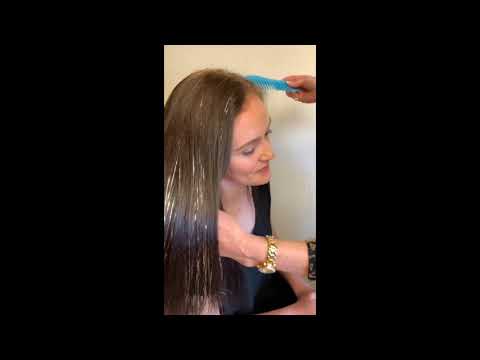 How to put in 100 strands of hair tinsel a minute! -...