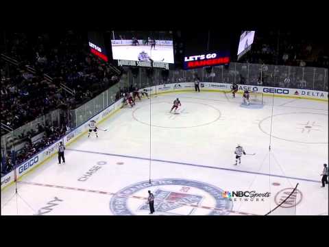 Nathan Horton goal 23 Jan 2013 Boston Bruins vs NY Rangers NHL Hockey