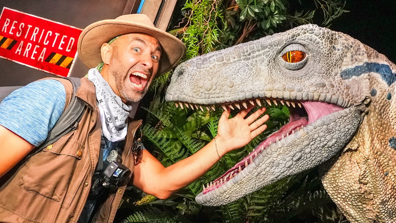 Take a tour of Jurassic World experience through the eyes of a visitor.