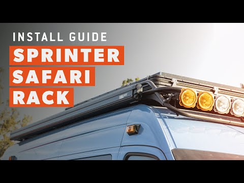 Sprinter Safari Rack Install - Flatline Van Co