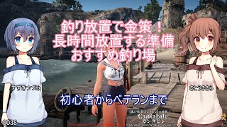 【黒い砂漠】釣り放置で金策！長時間釣り放置する準備とオススメ釣り場【初心者向け】