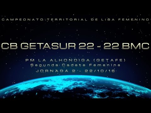 Jornada 2 - 2CF CB GETASUR 22 - 22 BMC (22-10-16) 4K UHD