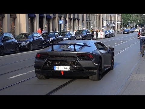 Lamborghini Huracán Performante - Start Up, Loud Accelerations & Downshifts