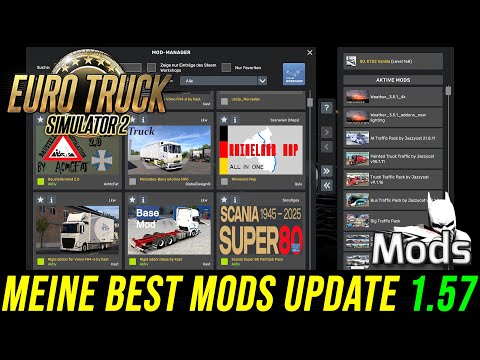 ETS2 v1.57 Mod ▶️ Meine BEST Mods Update 1.57 [Deutsch]