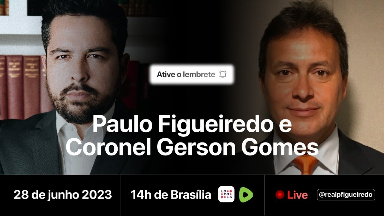 Paulo Figueiredo e Coronel Gerson Gomes - Ao Vivo nos Studios do Locals