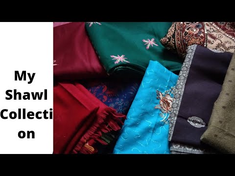 my shawl collection
